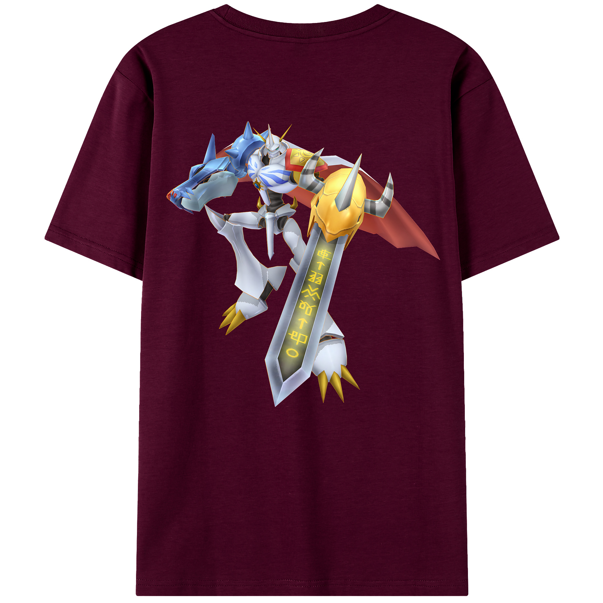 （画像用） Digimon デジタルモンスター/デジモン レディース半袖Tシャツ(バックプリント)